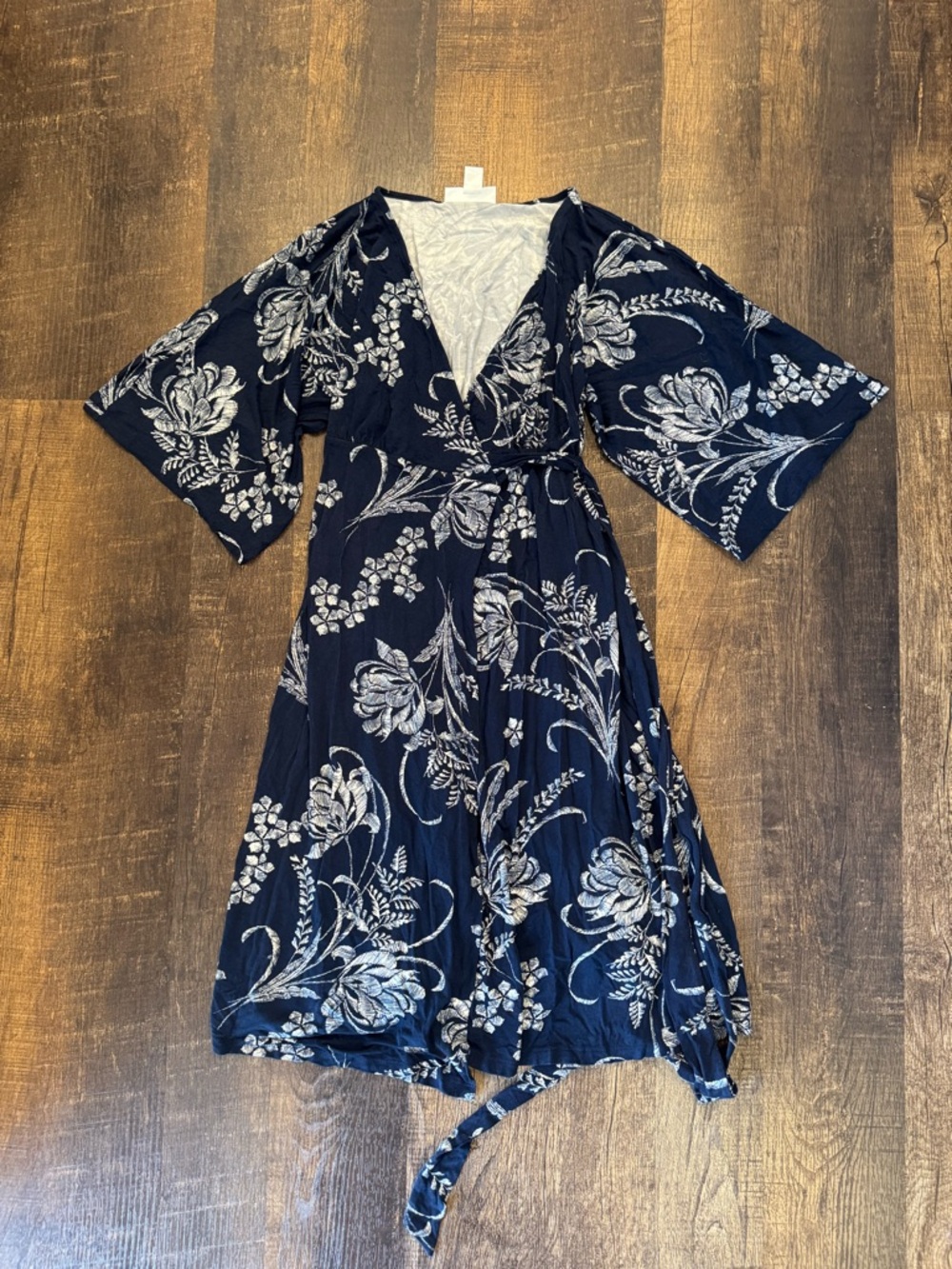 Motherhood maternity wrap dress